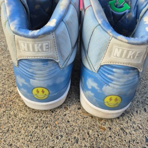 Air Jordan 2 J Balvin Retro Mens 10 Blue Sneakers Shoes 2022 DQ7691-419 - Picture 4 of 16